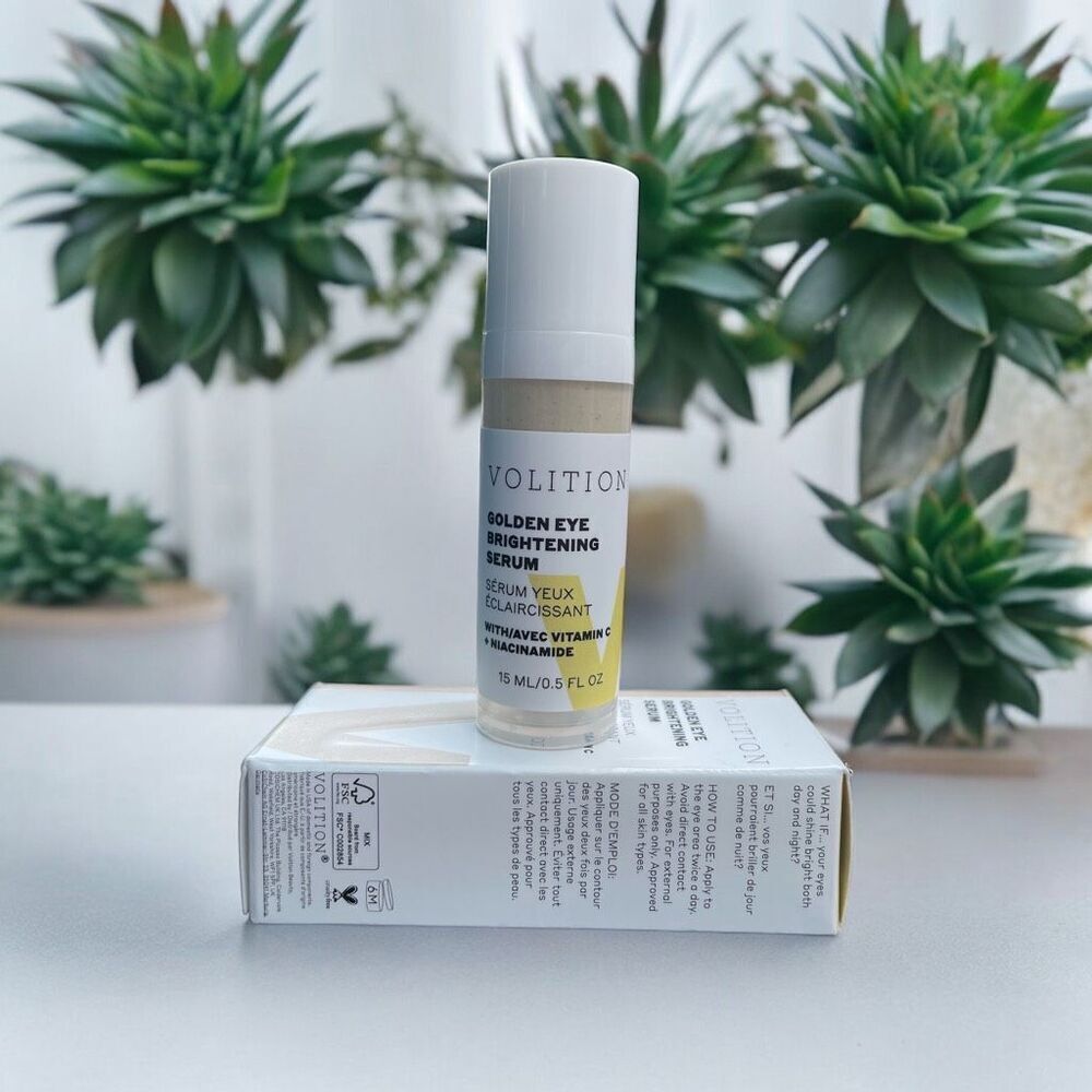 ☀️Volition Golden Eye Brightening Serum 0.5 oz. NIB